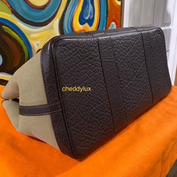 💚💚💚Authentic Hermes Garden Party 30 Tote Bag - Picture 7 of 16